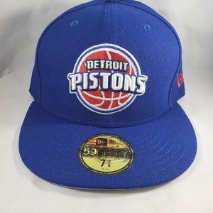 Detroit Pistons New Era 59Fifty Traditional Fitted